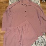 Ekouaer Mauve Textured Set Photo 0