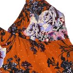 Free People Intimately Floral Slip Dress Size S/P – Rust & Purple Ombre V-Neck Photo 6