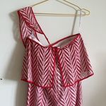 Lovers + Friends  Flint Jumpsuit in Red Size Medium Photo 8