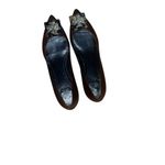 Tory Burch  Women's Brown Leather Size 7 1/2 M Photo 1