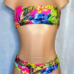 Vibrant , Multi-Colored, Tropical, Bikini Set Photo 0