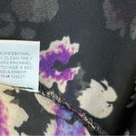 MISA Los Angeles Misa Dress Black w/ Pink & Purple Floral Lillian Mini Dress Sz S GUC Photo 9