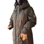Madden Girl Juniors' Hooded Faux-Fur-Trim Parka- Size medium Photo 4