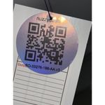 Abercrombie & Fitch  Gray Black Knit Leopard Long Sleeve Crew Neck Sweater Size M Photo 5