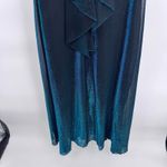 Betsy and Adam Vintage Y2K Mermaid Fairy Dress Womens 6 Green Blue Shimmer Sparkle Photo 6