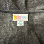 LuLaRoe  Tank Top Size 2XL Gray Graphic Photo 5