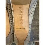 Paul Green Costa Peep Toe Booties size 7.5 US 9.5 Suede Heels Metallic Photo 7