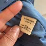 Altar'd State Altar’d State Dusty Blue Swiss Dot Mini Dress Photo 3