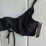 Victoria's Secret VS Swim NWT Wicked Ruched Push Up Bikini Top Adjustable in Black Size 32D Photo 2