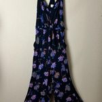 Anthropologie Moulinette Soeurs Black Floral Romper Jumpsuit Size XS Photo 2
