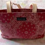 Reaction Kenneth Cole Paisley red bandanna style print jacket and bag (Kenneth Cole Reaction) set NEW Photo 6