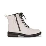 Bare traps Amysue white combat boots zip up women’s‎ size 7.5 punk casual Photo 1