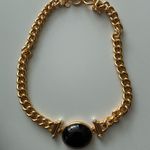 NWOT Julie Vos Gold Bracelet with Black Stone Photo 6
