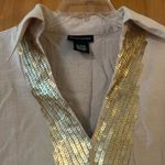 Bloomingdale’s Sutton Studio Linen Top V Photo 6