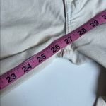 MOTHER Denim Mother High Waisted Rascal Ankle Fray In Chalk It Up Ivory Stretch Photo 12