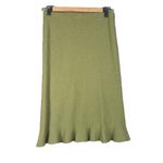 Geiger Wool 2 Piece Green‎ Embroidered Floral Vintage Skirt Jacket Set Size 34 Green Photo 7