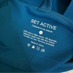 Set Active Bundle Ribbed V-neck Crop Tops Tank Racerback Size Small Photo 2