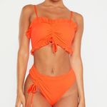 Pretty Little Thing Orange Bikini Bottoms Photo 1