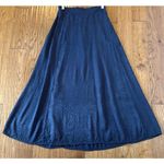 Nation Ltd  Los Angelos navy midi slip skirt size small Photo 8