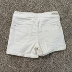 Anthropologie Pilcro & the Letterpress white slim boyfriend denim shorts 28 Photo 2
