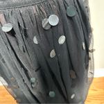 Moulinette Soeurs Anthropologie  Effervescent Tulle Skirt 0 Petite Black Sequins Photo 1