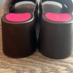 Swedish Hasbeens Wooden Slip-On Platform Sandal - Annette High Brown Croc Photo 7