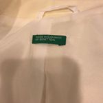 United Colors Of Benetton Benetton Cream Suit Blazer (EUR 42) Photo 6