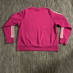 Adidas  3-Stripe Fleece Crewneck Sweatshirt Photo 1