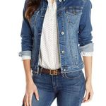 Wrangler Denim Jacket Dark Wash Stretch Weathered, Blue Size XL New w/Tag Photo 12