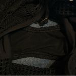 La Blanca  Power Couple Black Crochet Knit One Piece Bikini Women’s Size Small 4 Photo 10