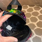 Sequin Multicolor Backpack Y2K mini festival evening Bohemian contemporary Red Photo 3