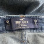 Hollister Jeans 9R 28x31 (actual) Bootcut Straight Stretch Denim Preppy Blue Photo 6