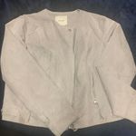 Maurice's Light Grey Suede Jacket  Photo 0