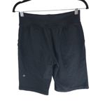 Lululemon Womens Be Still Bermuda Shorts Pockets Drawstring Black 4 Photo 1