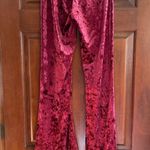 Emma & Sam  crushed velvet flare bell bottoms size small Photo 4