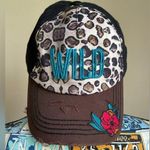 Brand new Catchfly Black/Leopard WILD cap. Black Photo 0