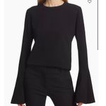 Frame Flutter-Sleeve black women’s top $398.00 retail size XS (New) Photo 2
