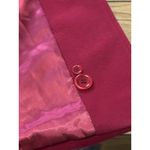 LL Bean Women Size 14 Regular Peacoat Wool Buttons Classic Professional City VTG Red Photo 6