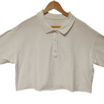 Aerie NWT Offline by Cropped Polo Shirt Distressed Tennis Core Vacation Size M Photo 0