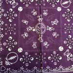 Grateful Dead  purple dancing bear bandana Photo 3