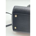 Kate Spade  Black "Lanae" Laurel Way Black Satchel‎ Crossbody Handbag - Size M Photo 7