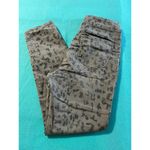 Tribal Audrey Women Sz 4 Jeggings Jeans Pants Mid Rise Ankle Leopard Pull On Photo 5