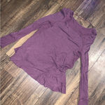 We The Free  purple Malibu long sleeve thermal free people oversized fall casual Photo 8