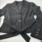 A Byer A. Byer Charcoal Blazer Jacket Photo 11