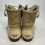 Sperry Syren gulf wool quilted tan size 8 Photo 4