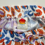 Farm Rio x Anthropologie Skirt Medium Vibrance Leopard Print Flowy Boho Picnic Photo 7