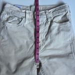 MOTHER Denim Mother High Waisted Rascal Ankle Fray In Chalk It Up Ivory Stretch Photo 11