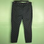 Gap Signature Skinny Ankle Geo Print size 10 Black and White Photo 8