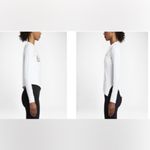 Nike dri fit white training cropped top sz small Photo 2