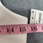 Good American  Square Neck Tank Thong Bodysuit White Snaps Size 3 US Large NWT Photo 10